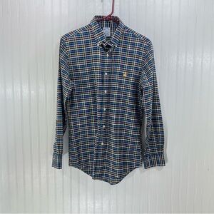 Brooks Brothers Multicolor Gingham Plaid Button Down Shirt Men’s Size S